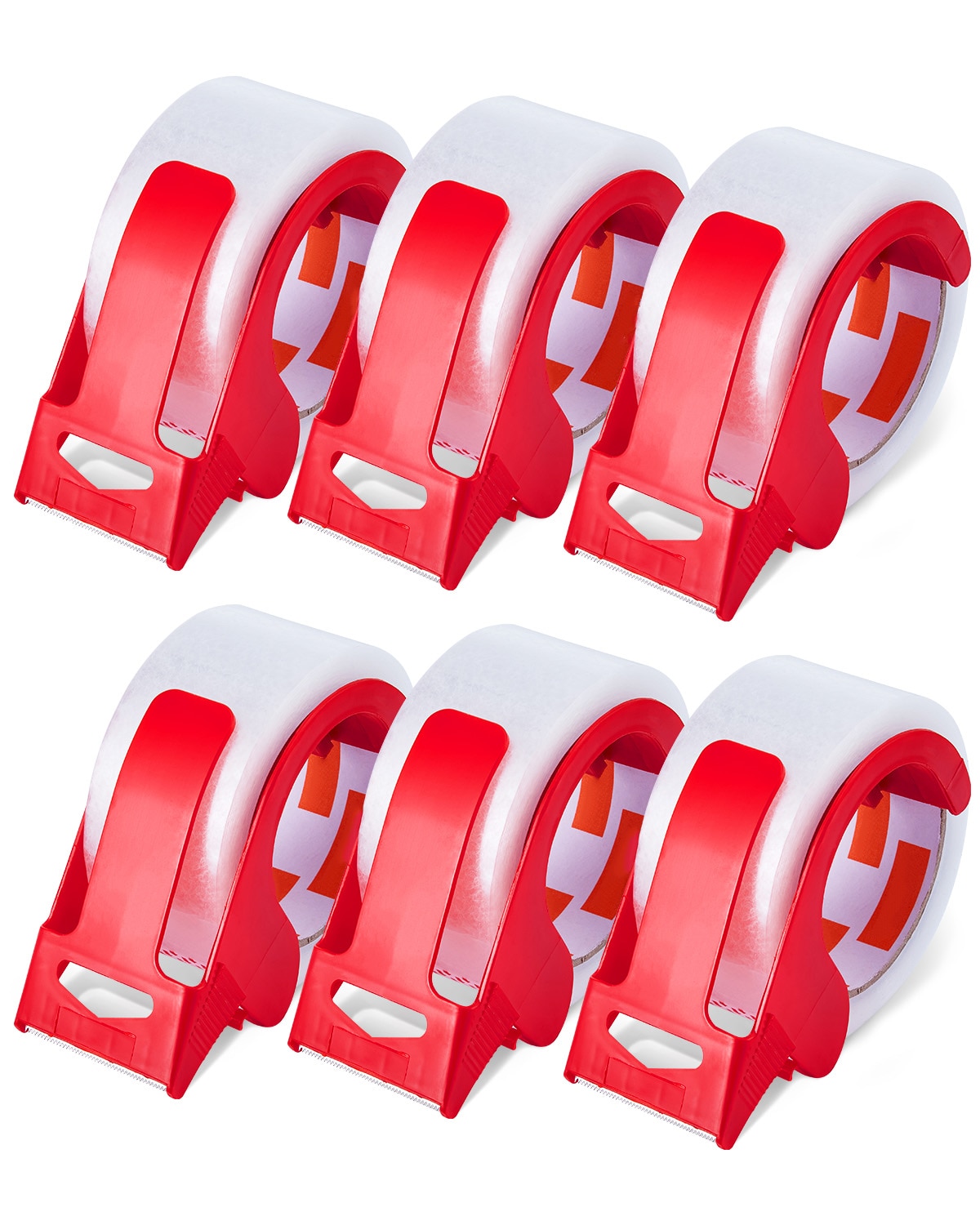 Clear Packing Tape With Heavy Duty Dispenser For Shipping_voghion.com